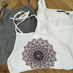 Brandy Melville Top Bundle (white long sleeve not available)